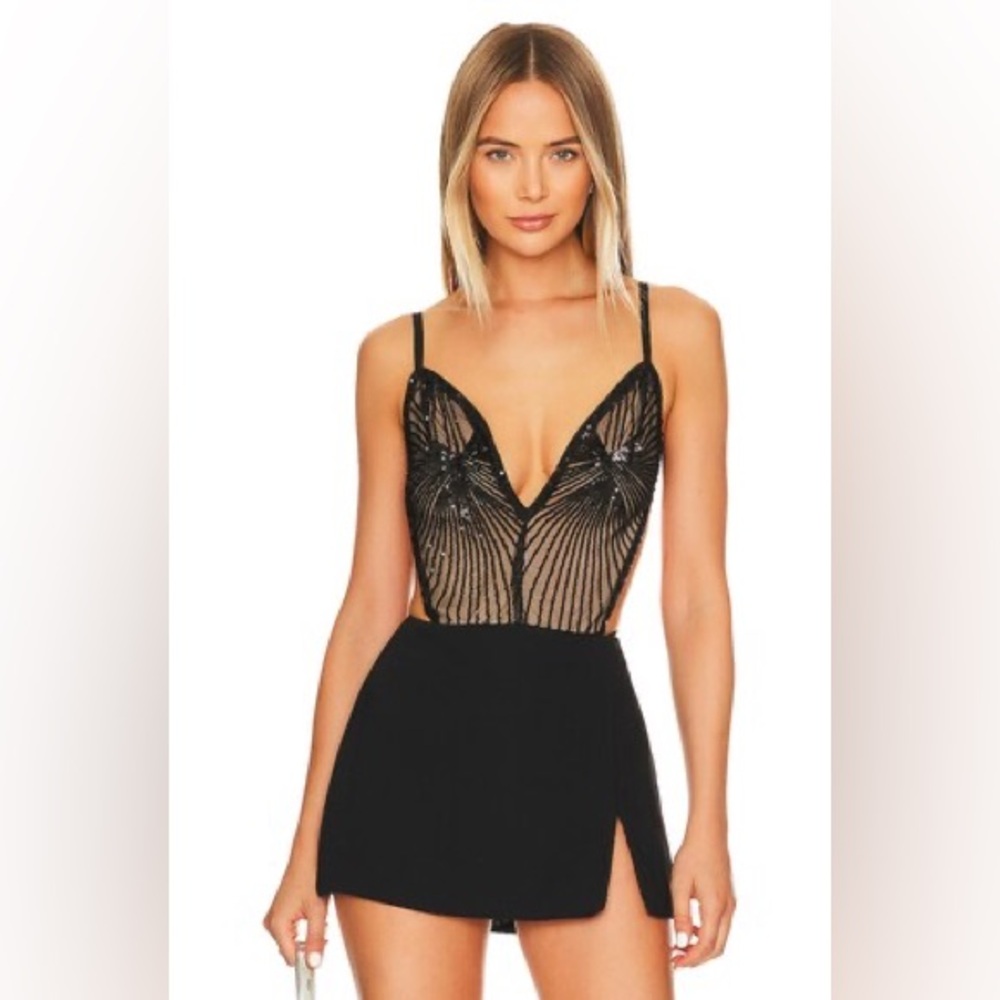 Superdown lucinda cut out bodysuit